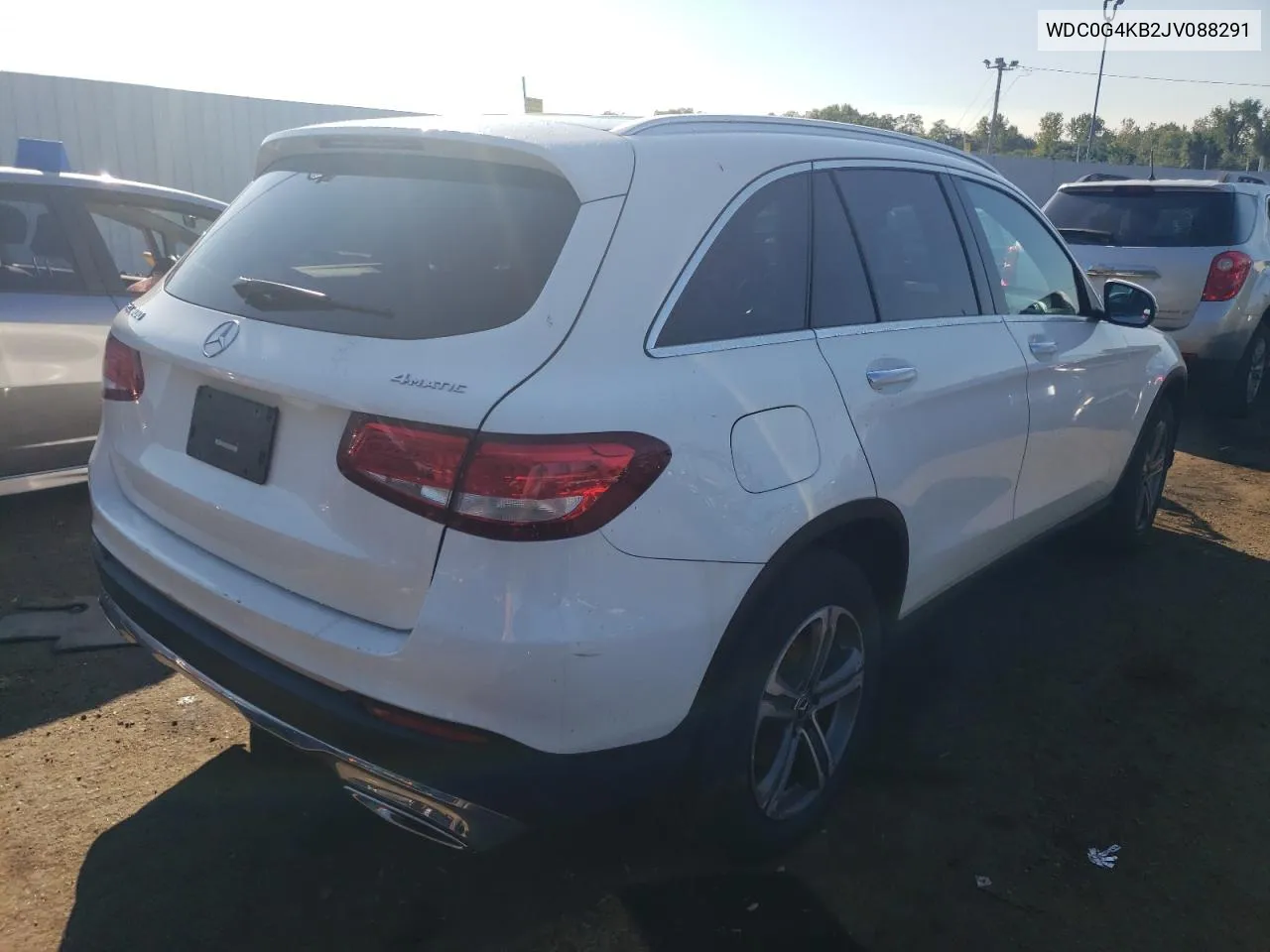 2018 Mercedes-Benz Glc 300 4Matic VIN: WDC0G4KB2JV088291 Lot: 69891804