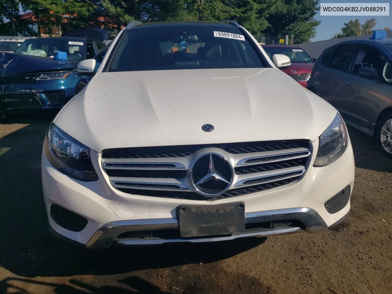 2018 Mercedes-Benz Glc 300 4Matic VIN: WDC0G4KB2JV088291 Lot: 69891804