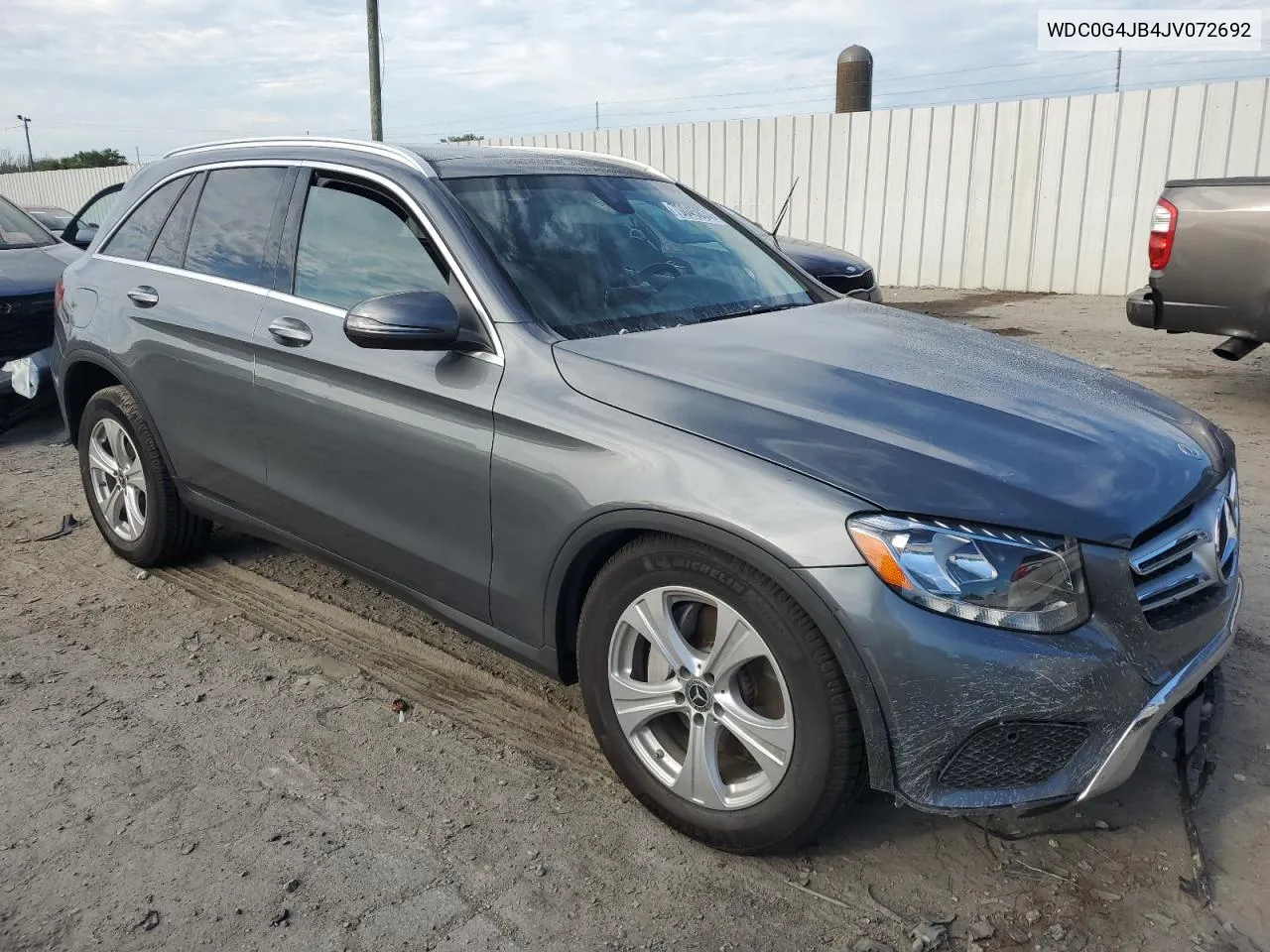 2018 Mercedes-Benz Glc 300 VIN: WDC0G4JB4JV072692 Lot: 70045834