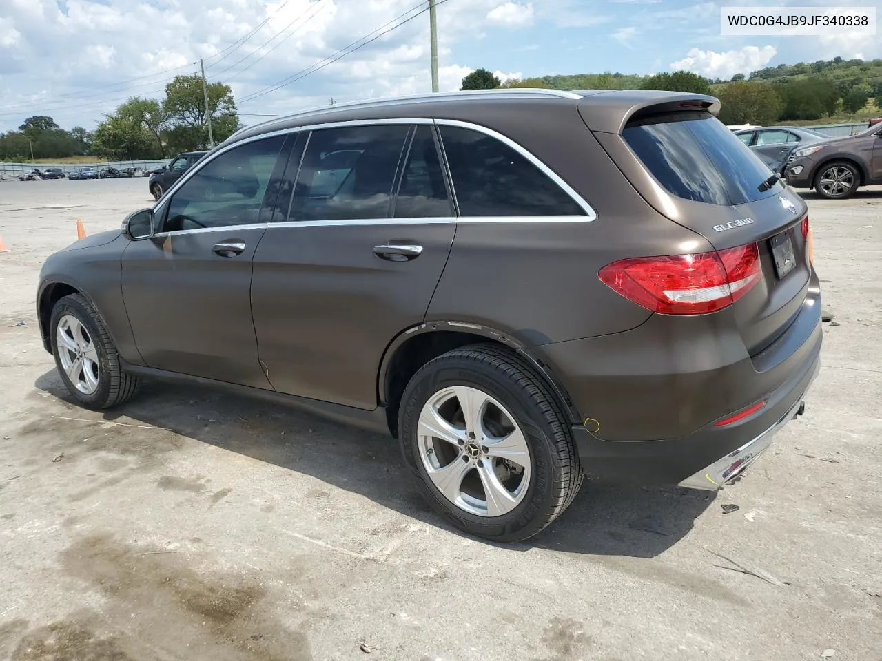 2018 Mercedes-Benz Glc 300 VIN: WDC0G4JB9JF340338 Lot: 70635634