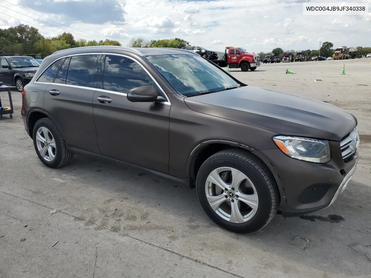 2018 Mercedes-Benz Glc 300 VIN: WDC0G4JB9JF340338 Lot: 70635634