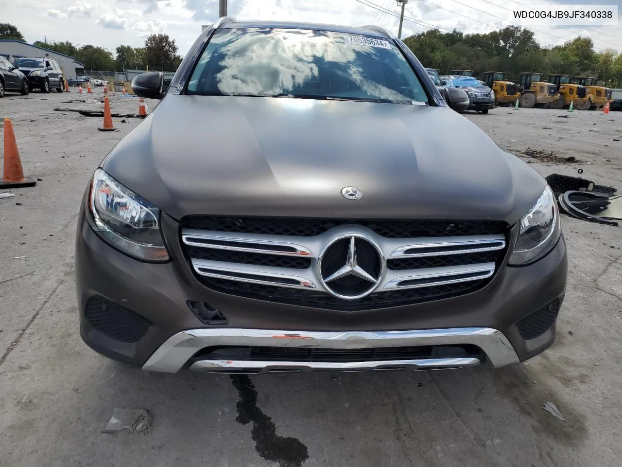 2018 Mercedes-Benz Glc 300 VIN: WDC0G4JB9JF340338 Lot: 70635634