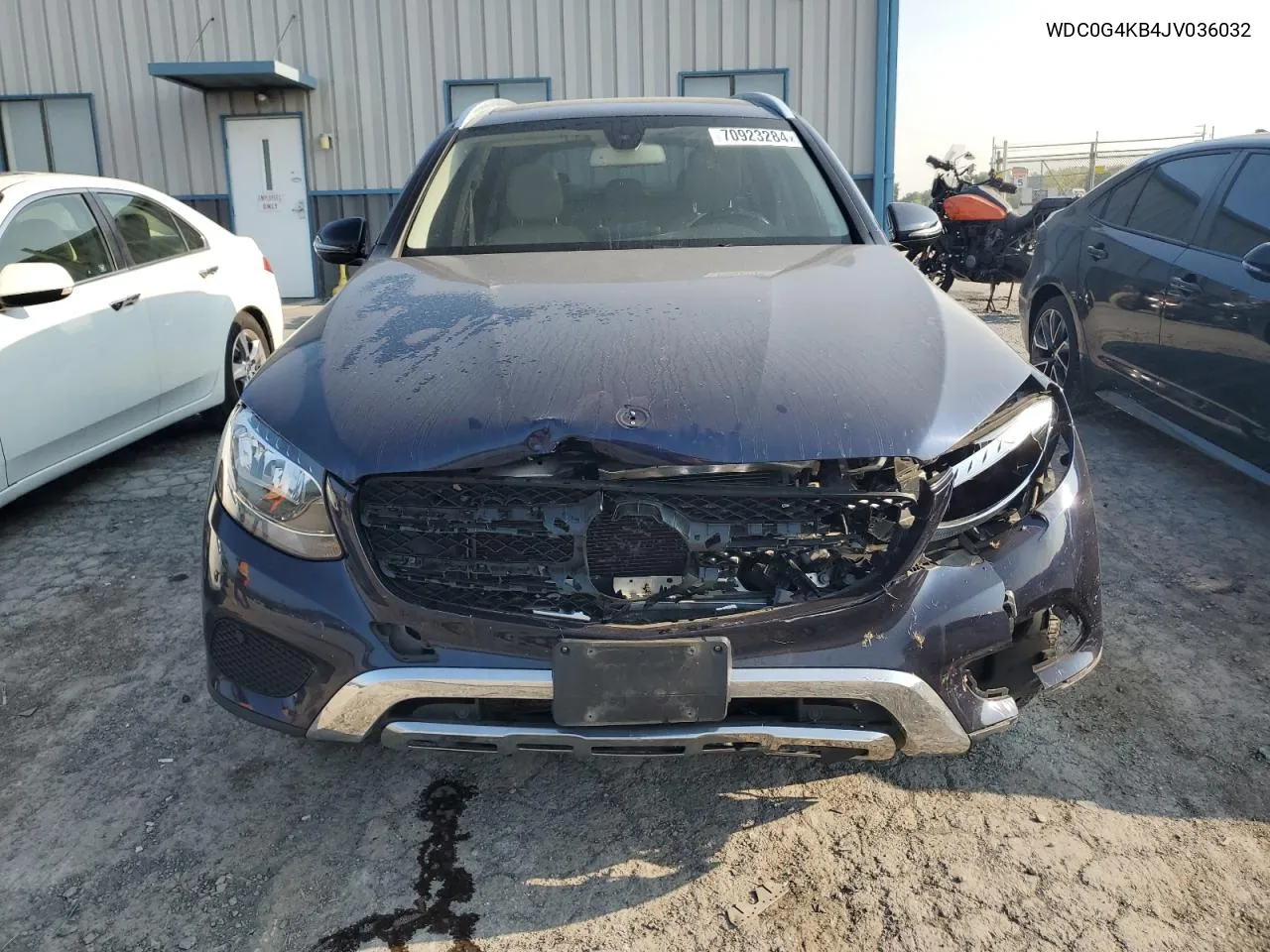 2018 Mercedes-Benz Glc 300 4Matic VIN: WDC0G4KB4JV036032 Lot: 70923284