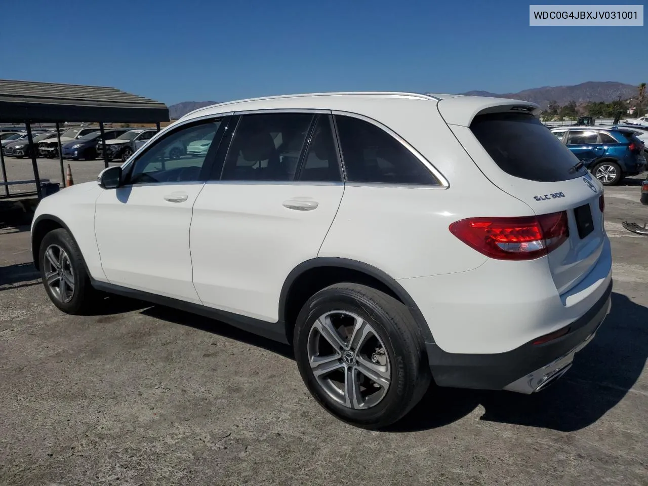 2018 Mercedes-Benz Glc 300 VIN: WDC0G4JBXJV031001 Lot: 71226704