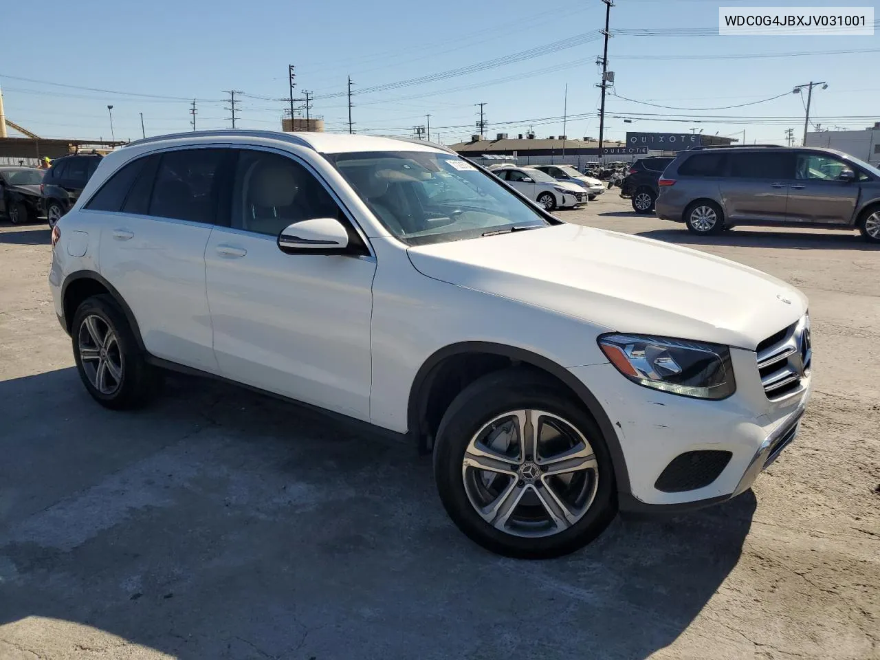 2018 Mercedes-Benz Glc 300 VIN: WDC0G4JBXJV031001 Lot: 71226704