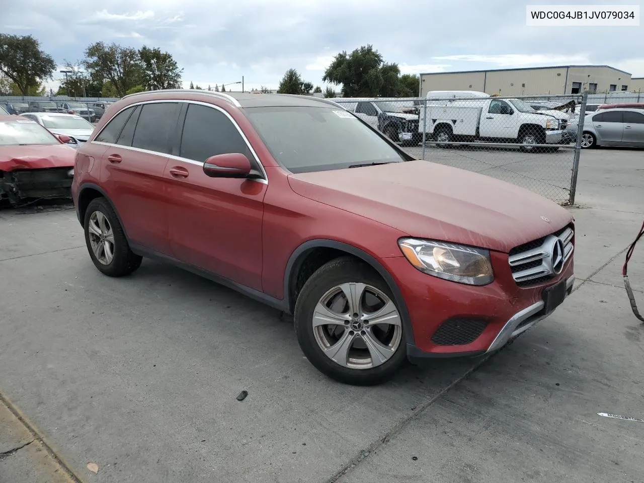 2018 Mercedes-Benz Glc 300 VIN: WDC0G4JB1JV079034 Lot: 71827284