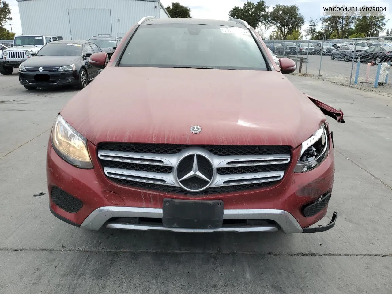 2018 Mercedes-Benz Glc 300 VIN: WDC0G4JB1JV079034 Lot: 71827284