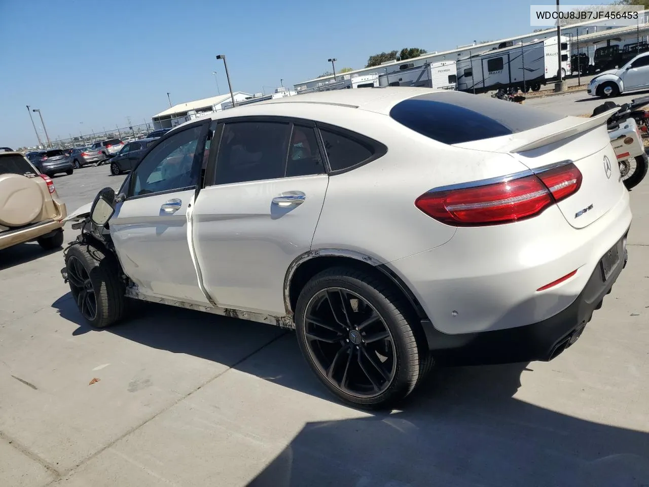 2018 Mercedes-Benz Glc Coupe 63 4Matic Amg VIN: WDC0J8JB7JF456453 Lot: 72003834