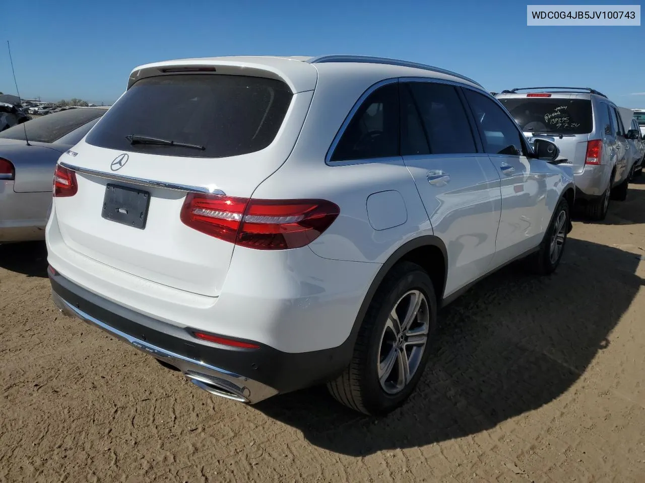 2018 Mercedes-Benz Glc 300 VIN: WDC0G4JB5JV100743 Lot: 72344174