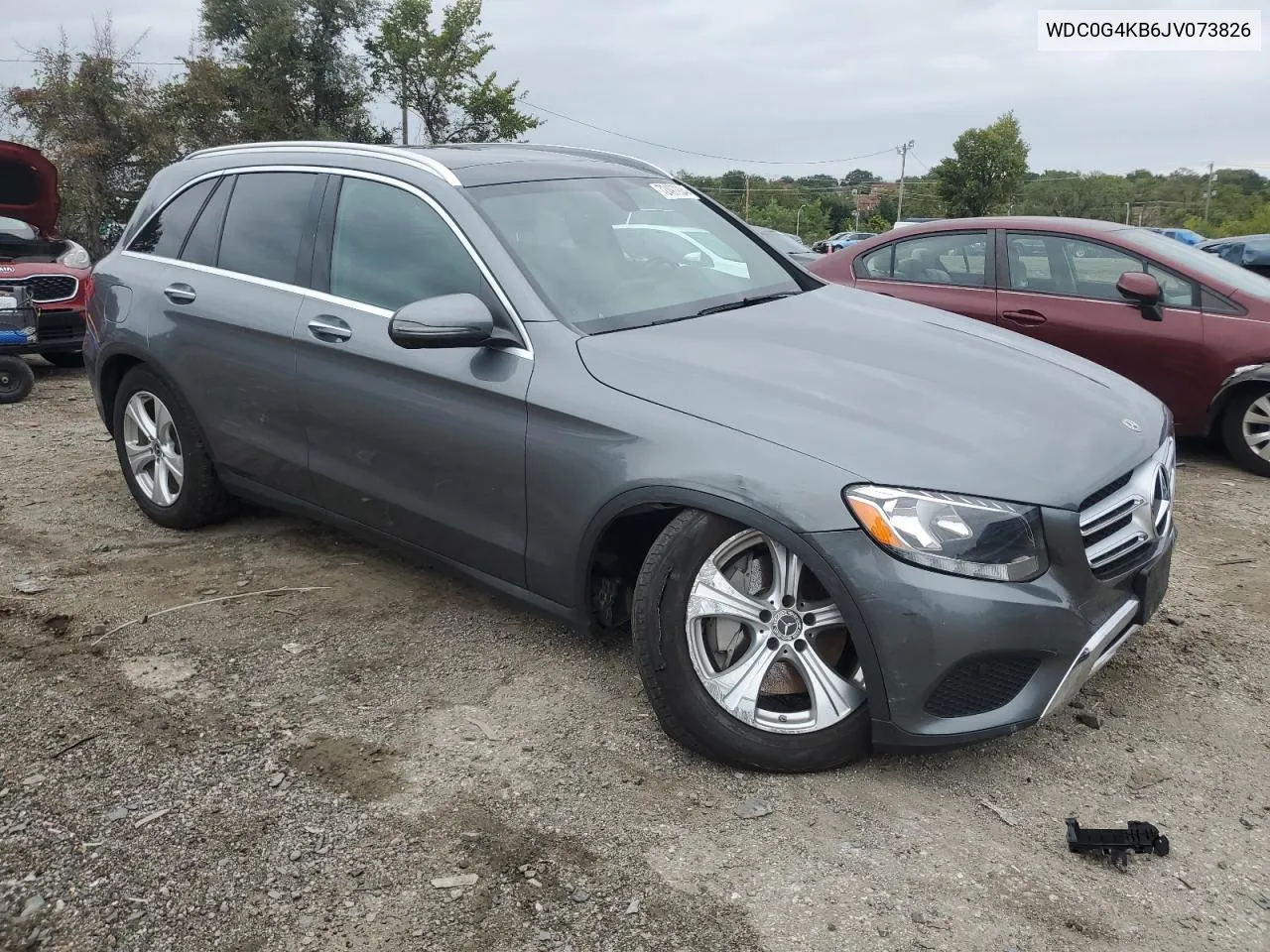 2018 Mercedes-Benz Glc 300 4Matic VIN: WDC0G4KB6JV073826 Lot: 72497934