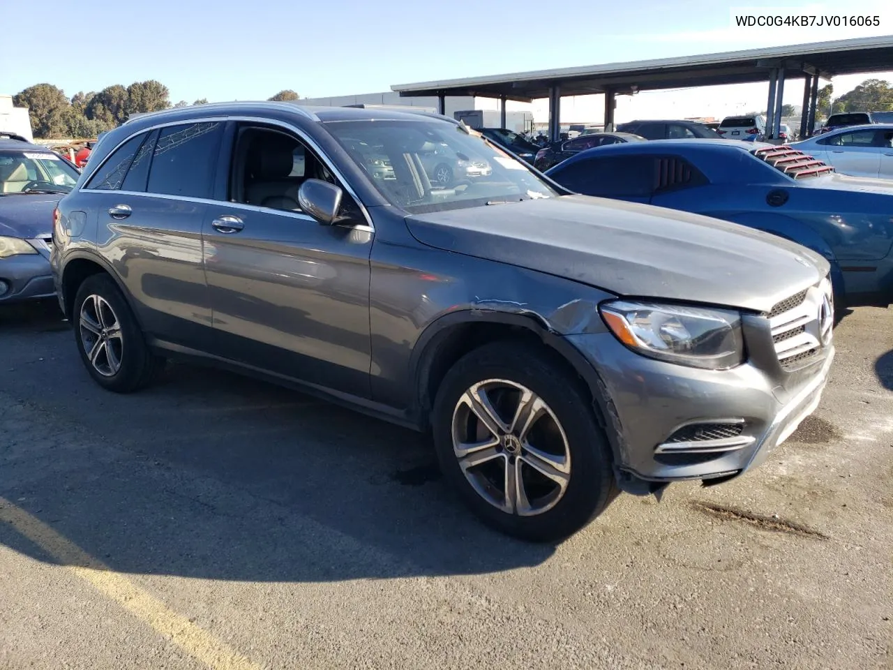 2018 Mercedes-Benz Glc 300 4Matic VIN: WDC0G4KB7JV016065 Lot: 72567814