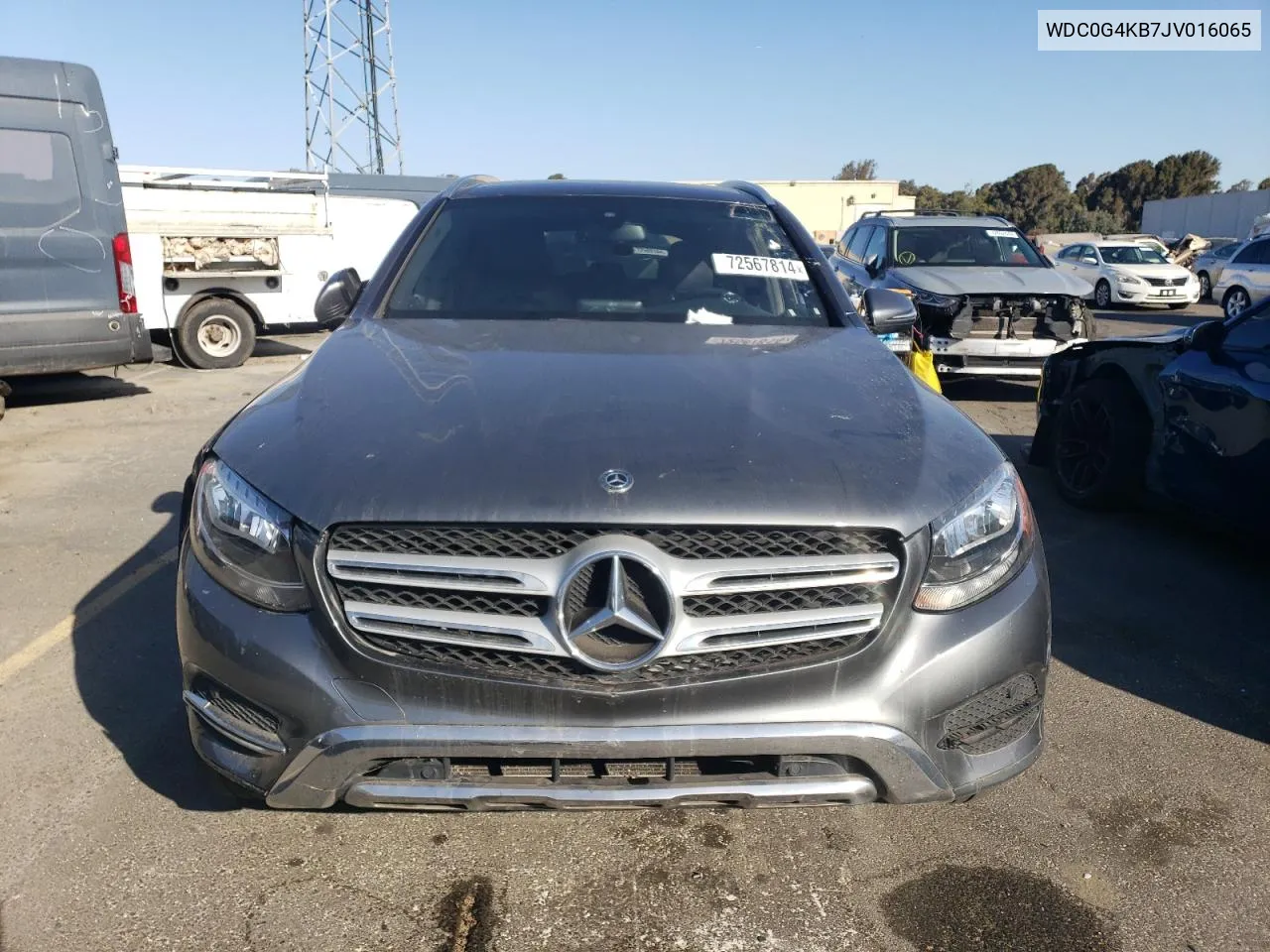 2018 Mercedes-Benz Glc 300 4Matic VIN: WDC0G4KB7JV016065 Lot: 72567814