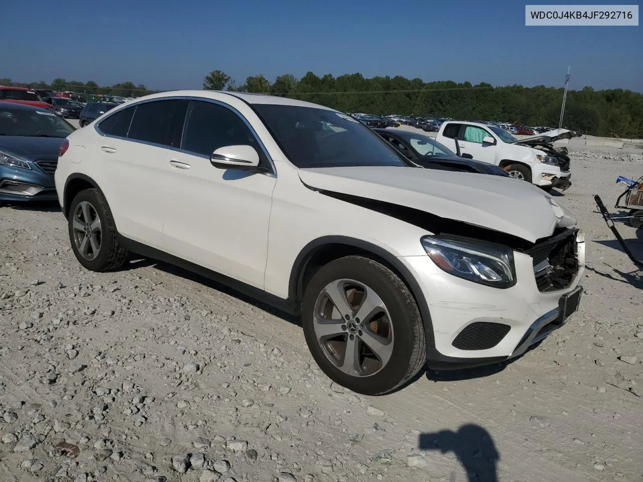 2018 Mercedes-Benz Glc Coupe 300 4Matic VIN: WDC0J4KB4JF292716 Lot: 72577874