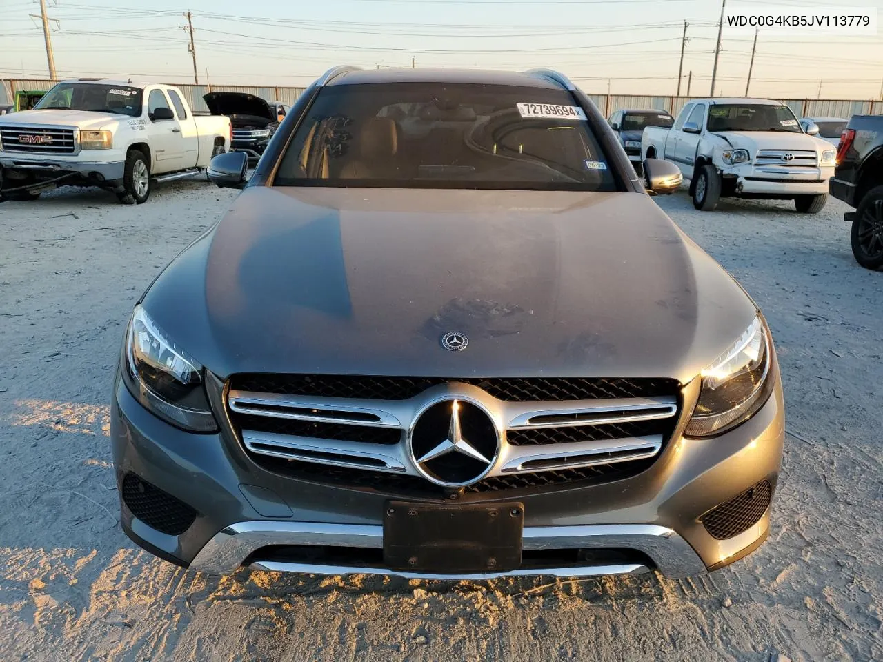 2018 Mercedes-Benz Glc 300 4Matic VIN: WDC0G4KB5JV113779 Lot: 72739694