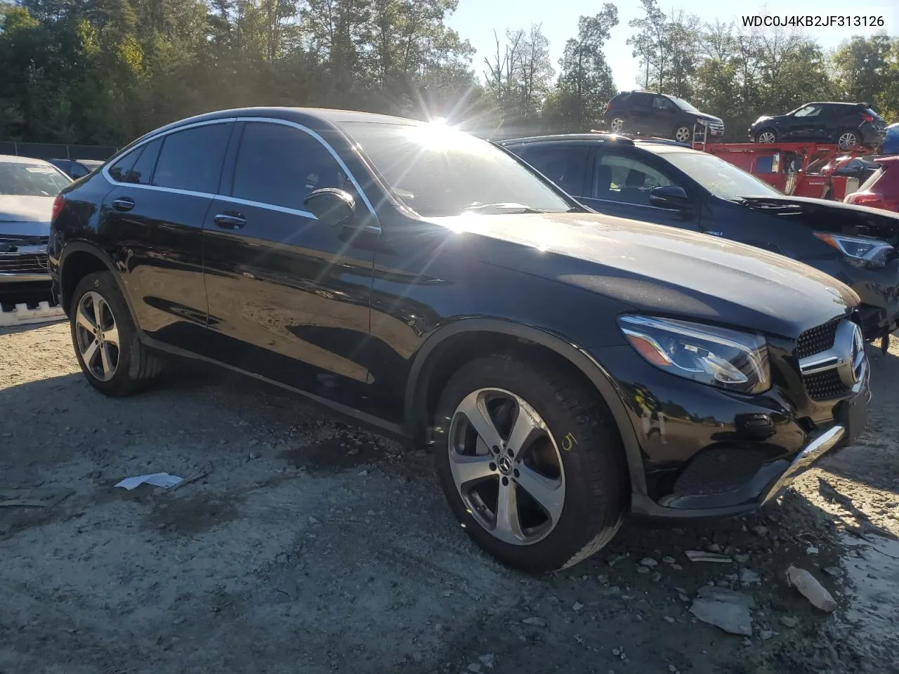 2018 Mercedes-Benz Glc Coupe 300 4Matic VIN: WDC0J4KB2JF313126 Lot: 72895544