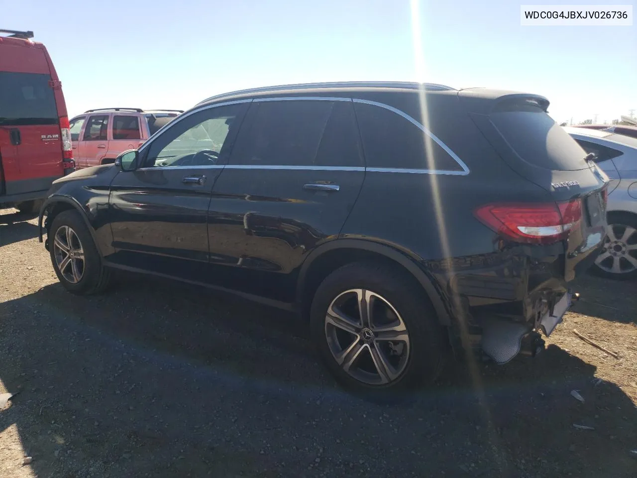 2018 Mercedes-Benz Glc 300 VIN: WDC0G4JBXJV026736 Lot: 73120854