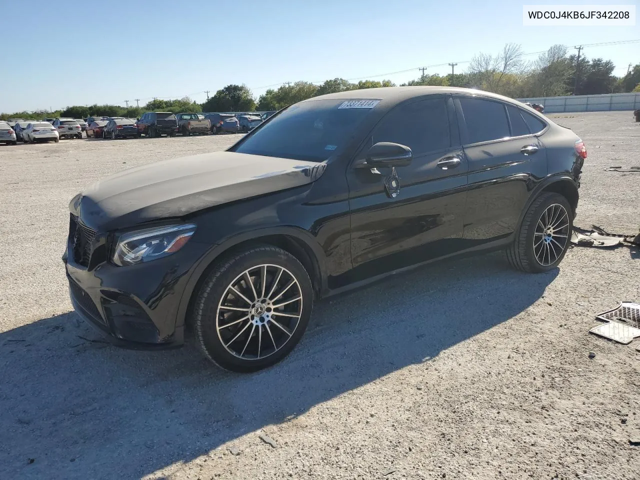 2018 Mercedes-Benz Glc Coupe 300 4Matic VIN: WDC0J4KB6JF342208 Lot: 73371414