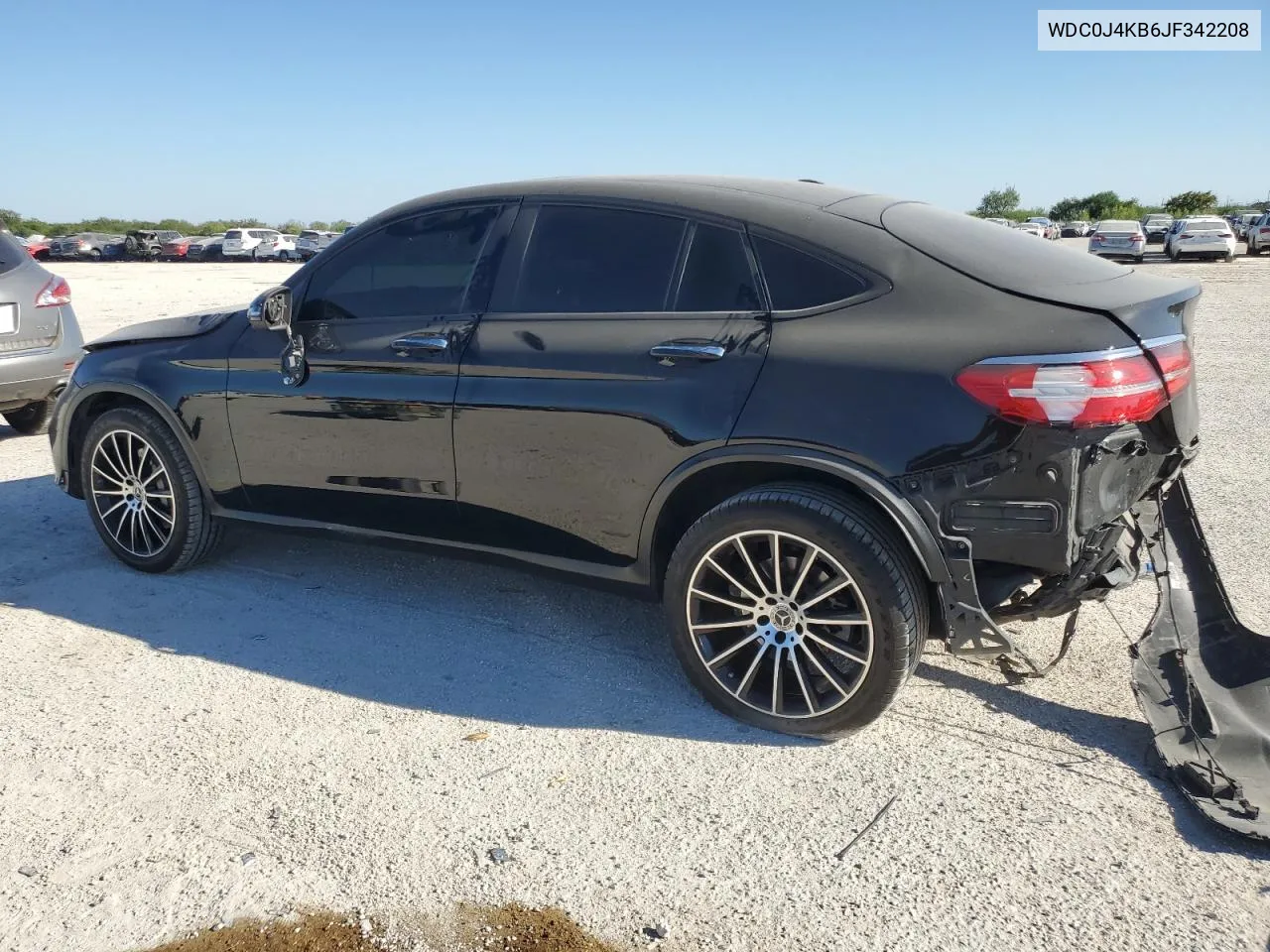 2018 Mercedes-Benz Glc Coupe 300 4Matic VIN: WDC0J4KB6JF342208 Lot: 73371414