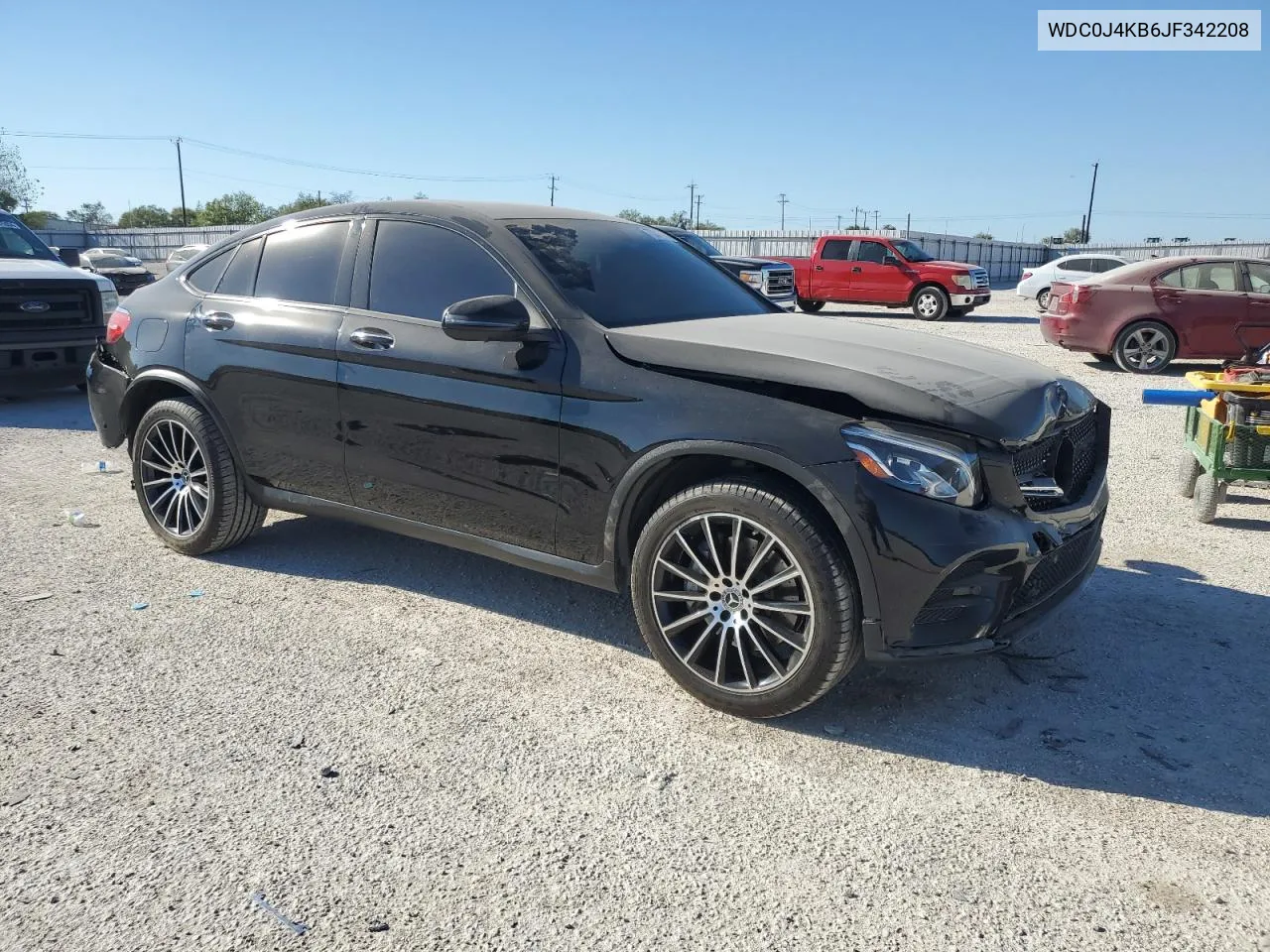 2018 Mercedes-Benz Glc Coupe 300 4Matic VIN: WDC0J4KB6JF342208 Lot: 73371414