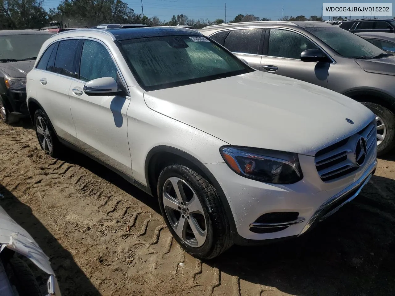 2018 Mercedes-Benz Glc 300 VIN: WDC0G4JB6JV015202 Lot: 74030024