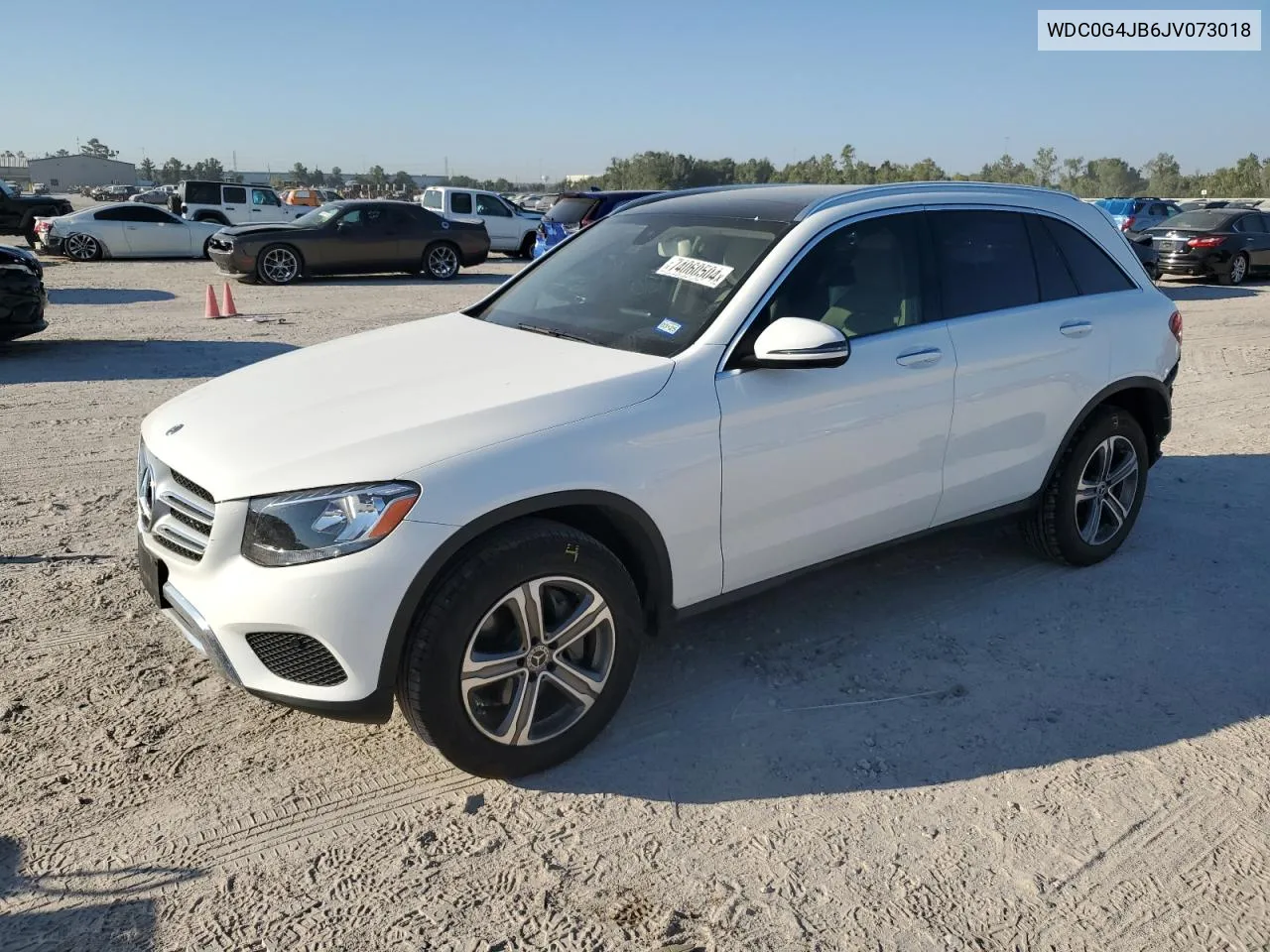 2018 Mercedes-Benz Glc 300 VIN: WDC0G4JB6JV073018 Lot: 74060504