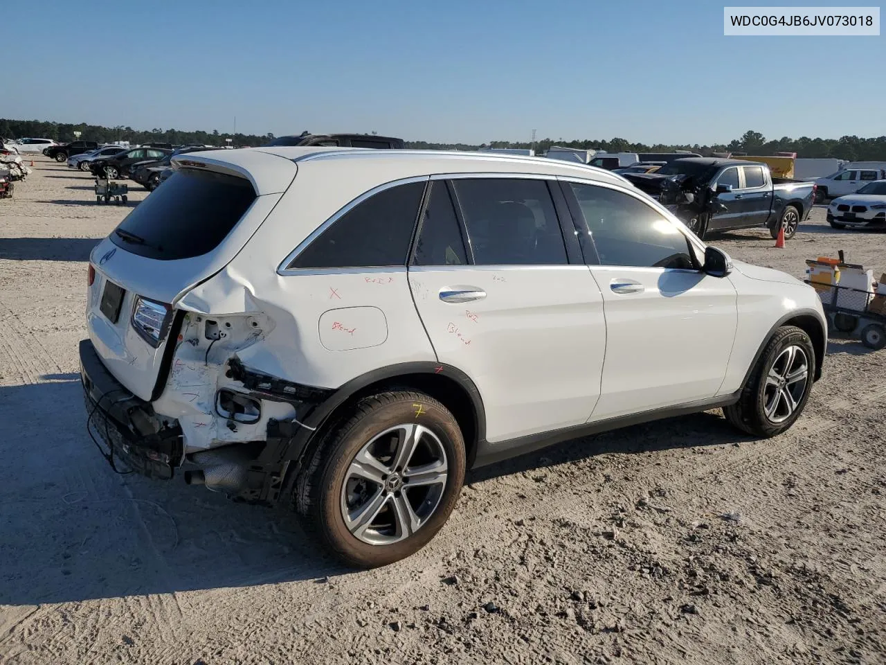 2018 Mercedes-Benz Glc 300 VIN: WDC0G4JB6JV073018 Lot: 74060504