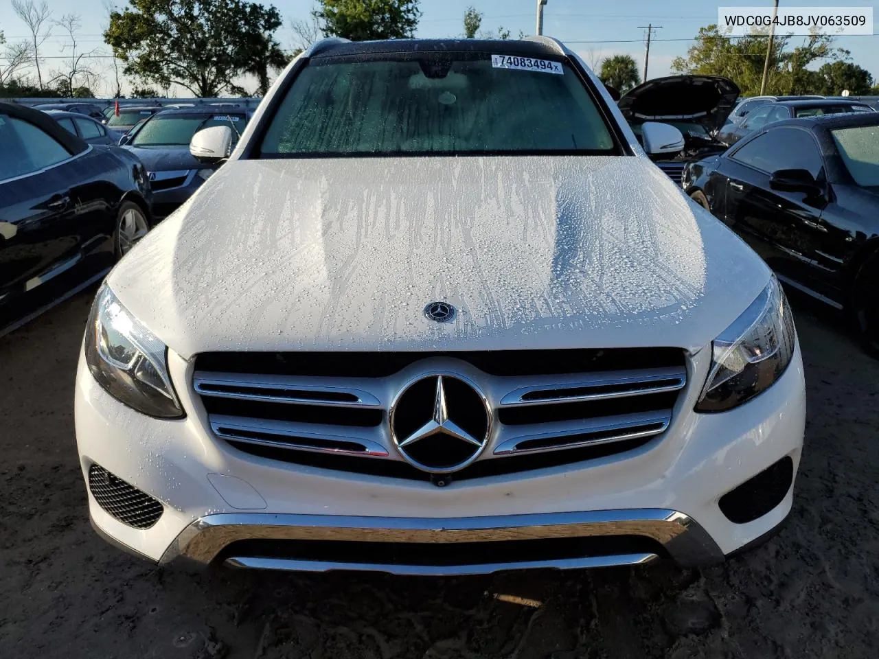 2018 Mercedes-Benz Glc 300 VIN: WDC0G4JB8JV063509 Lot: 74083494