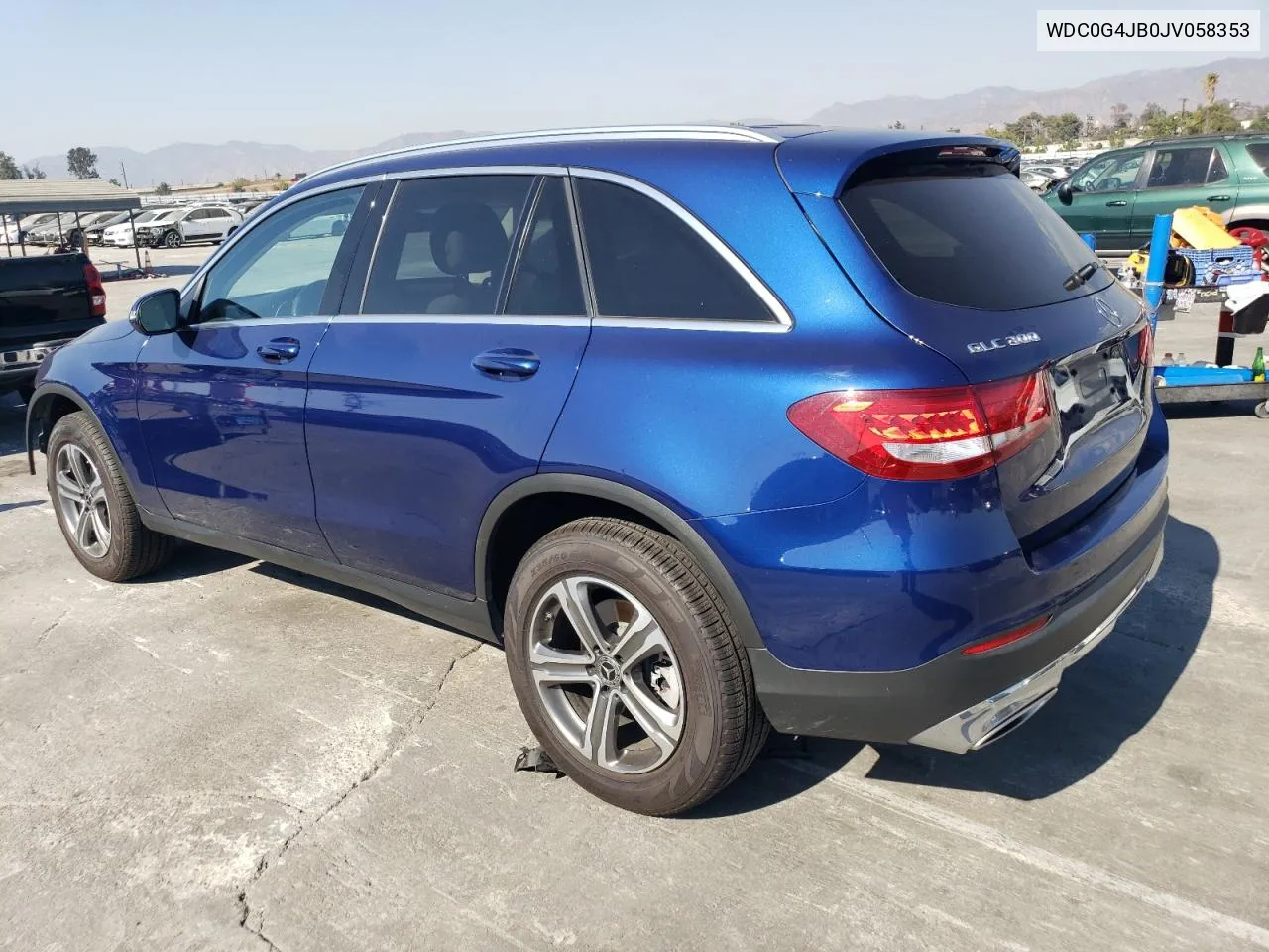 2018 Mercedes-Benz Glc 300 VIN: WDC0G4JB0JV058353 Lot: 74131844