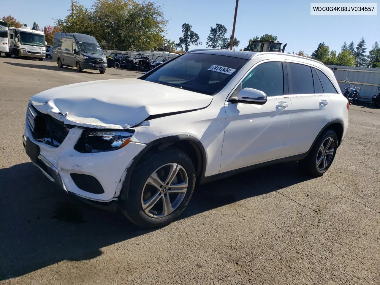 2018 Mercedes-Benz Glc 300 4Matic VIN: WDC0G4KB8JV034557 Lot: 74131934