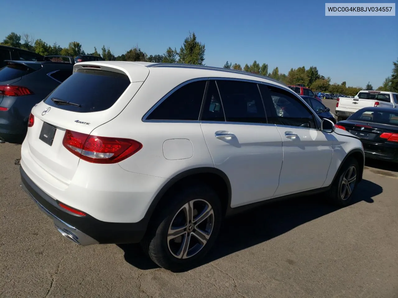 2018 Mercedes-Benz Glc 300 4Matic VIN: WDC0G4KB8JV034557 Lot: 74131934