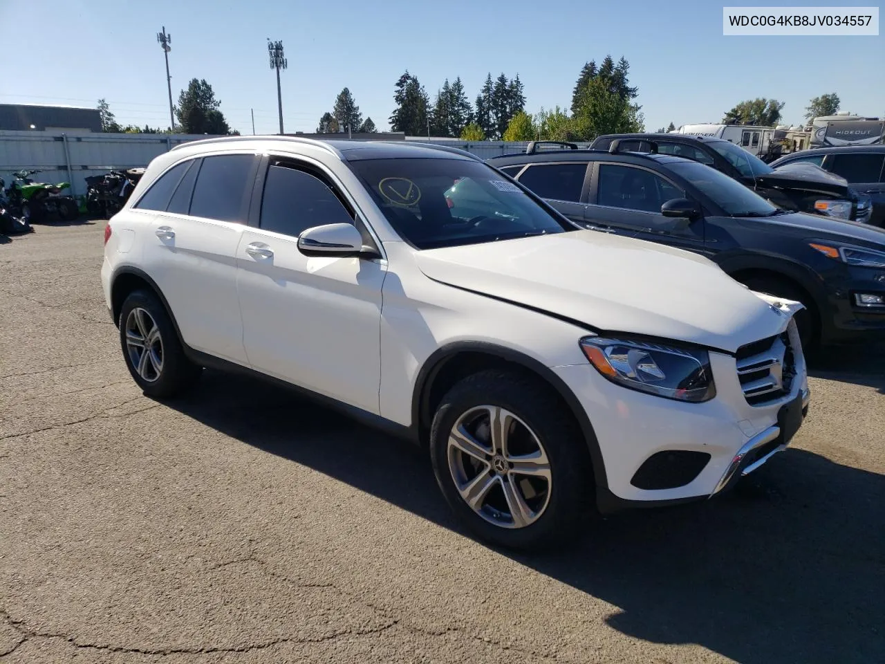 2018 Mercedes-Benz Glc 300 4Matic VIN: WDC0G4KB8JV034557 Lot: 74131934