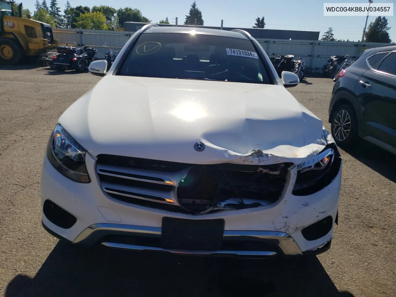 2018 Mercedes-Benz Glc 300 4Matic VIN: WDC0G4KB8JV034557 Lot: 74131934