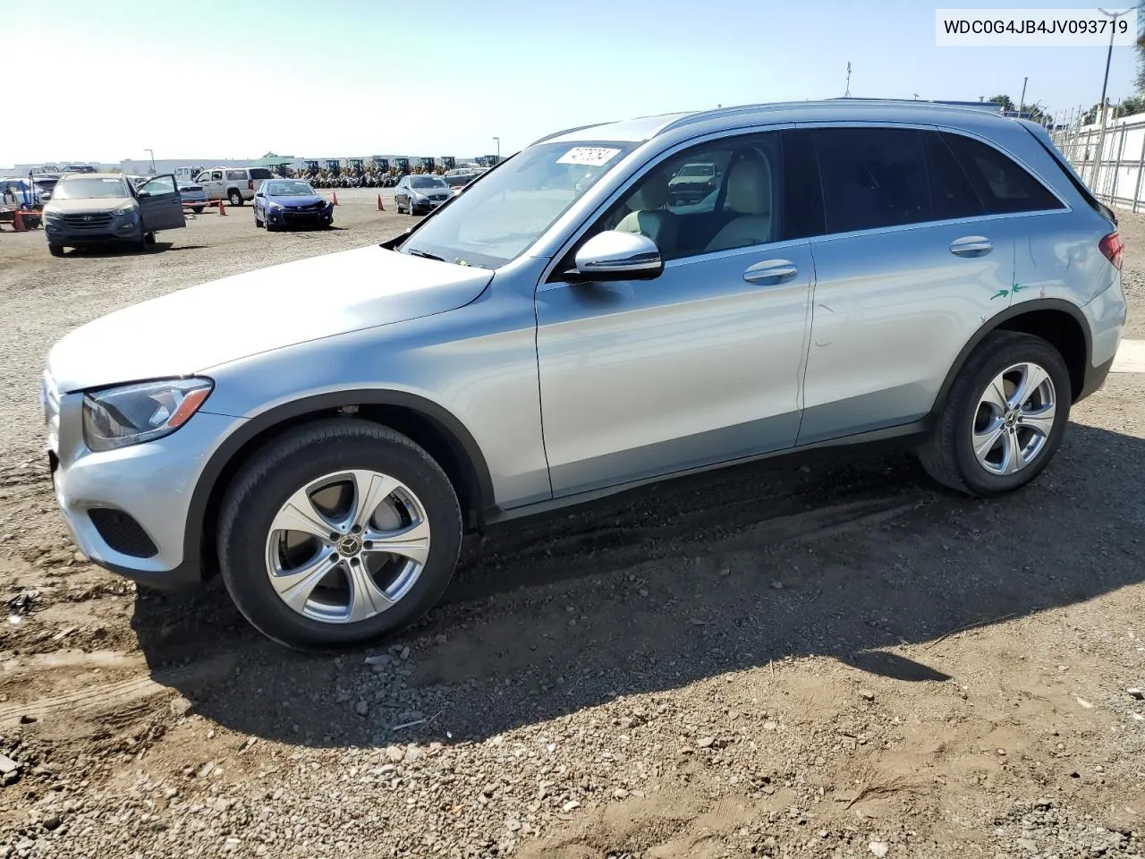 2018 Mercedes-Benz Glc 300 VIN: WDC0G4JB4JV093719 Lot: 74375254