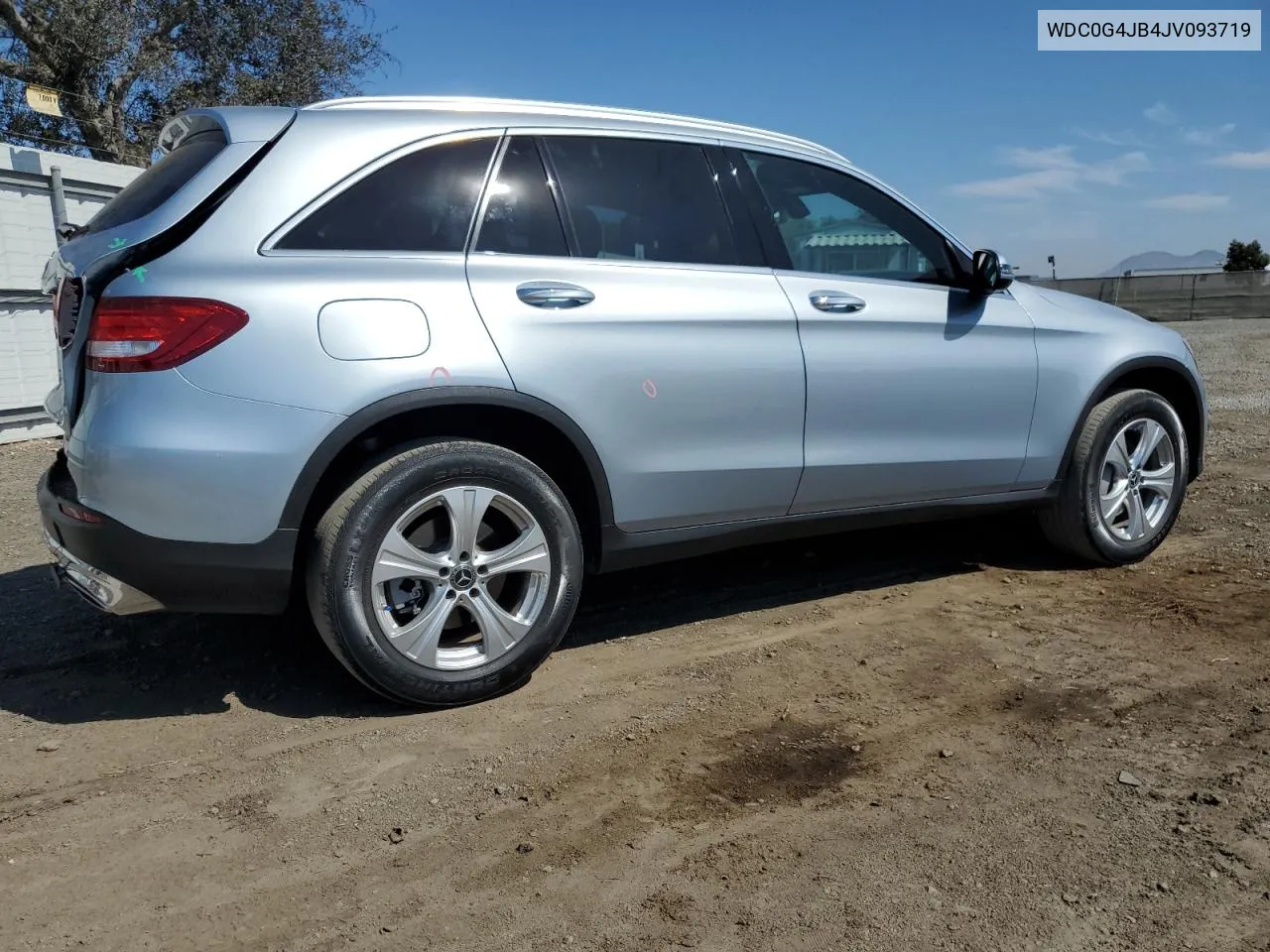 2018 Mercedes-Benz Glc 300 VIN: WDC0G4JB4JV093719 Lot: 74375254