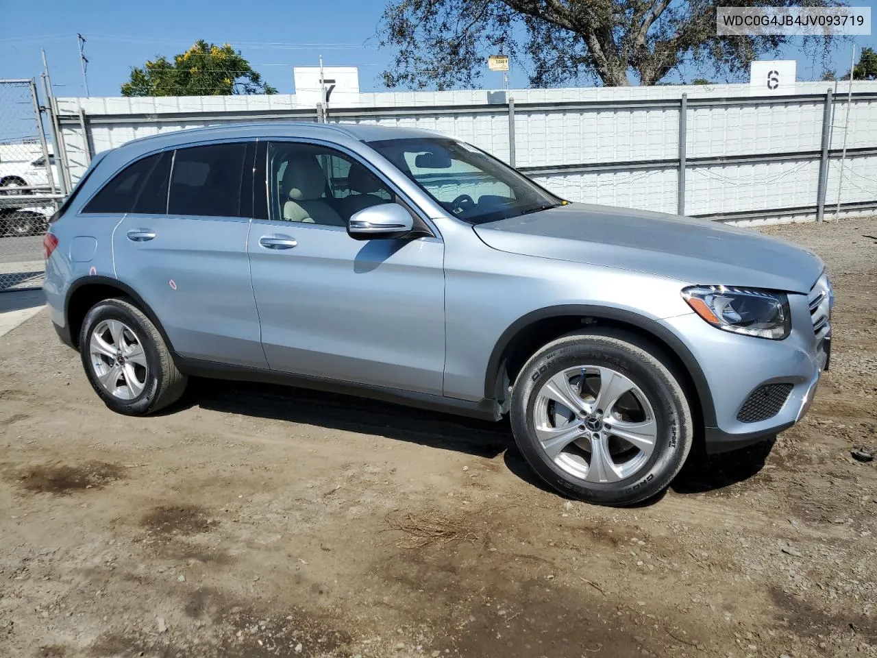 2018 Mercedes-Benz Glc 300 VIN: WDC0G4JB4JV093719 Lot: 74375254