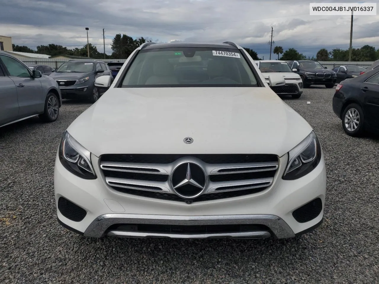 2018 Mercedes-Benz Glc 300 VIN: WDC0G4JB1JV016337 Lot: 74470354