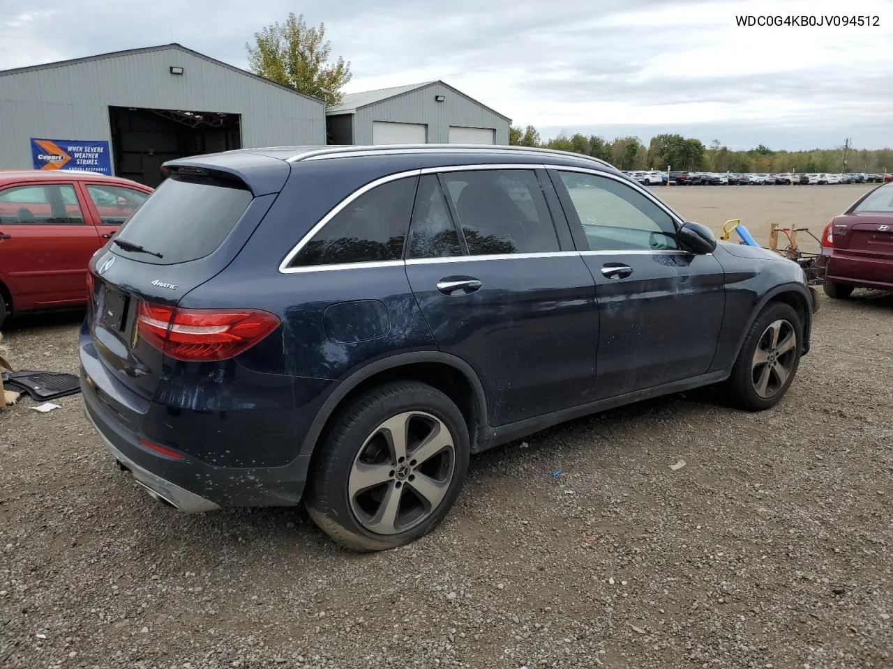 2018 Mercedes-Benz Glc 300 4Matic VIN: WDC0G4KB0JV094512 Lot: 74774534