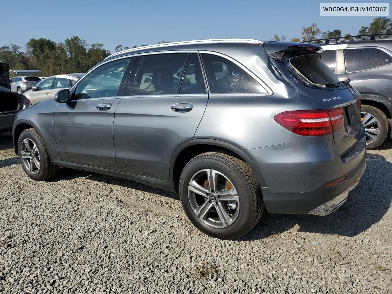 2018 Mercedes-Benz Glc 300 VIN: WDC0G4JB3JV100367 Lot: 74987934