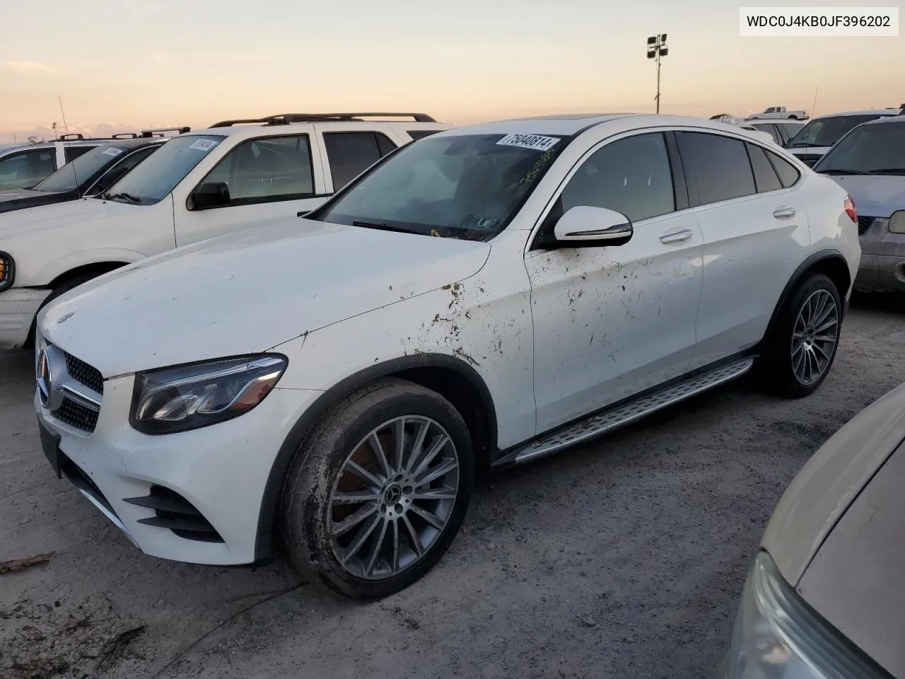 2018 Mercedes-Benz Glc Coupe 300 4Matic VIN: WDC0J4KB0JF396202 Lot: 77592364