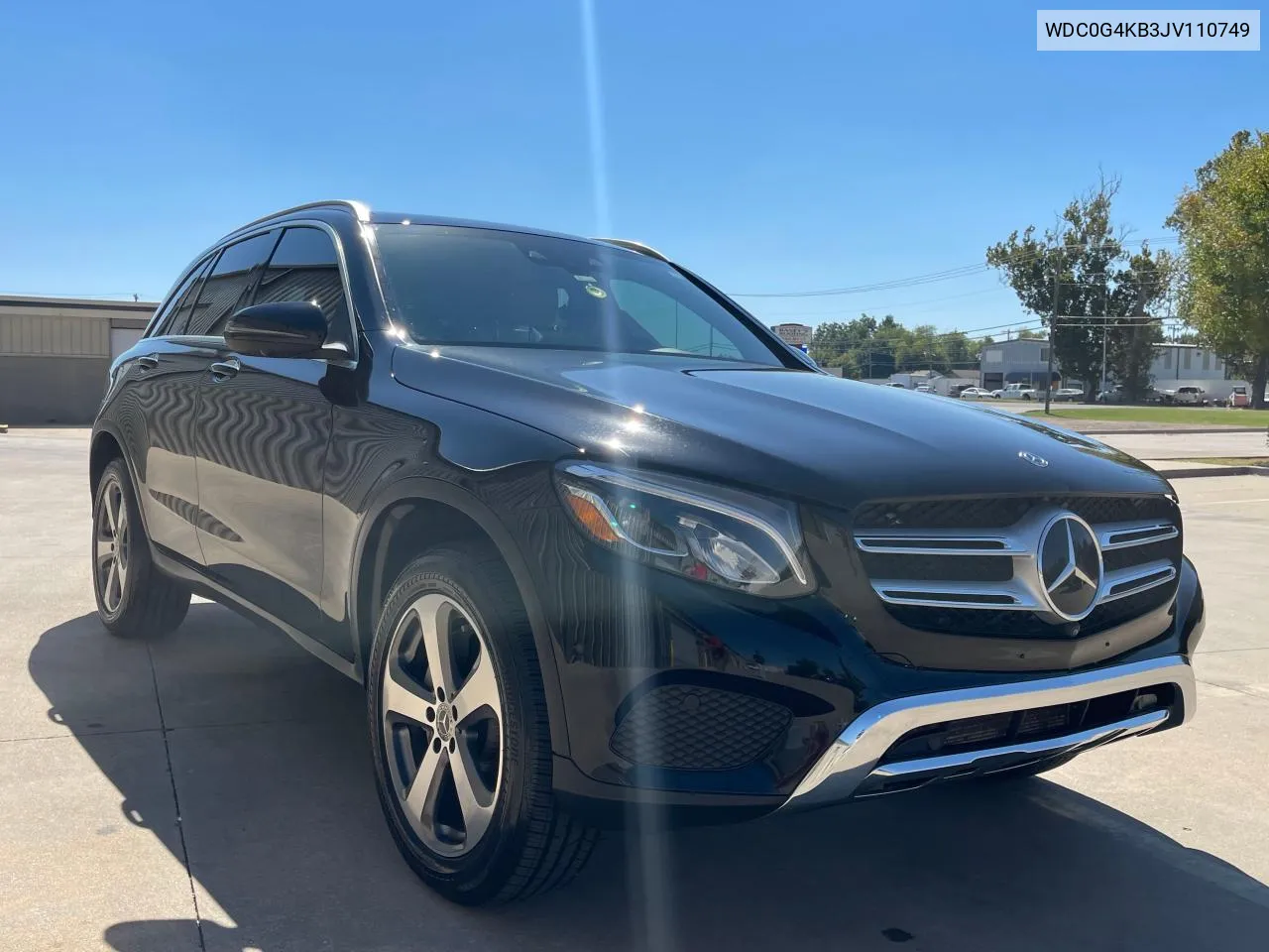 2018 Mercedes-Benz Glc 300 4Matic VIN: WDC0G4KB3JV110749 Lot: 75096214