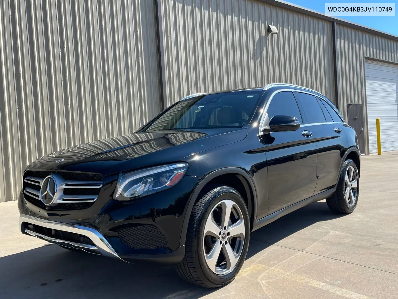 2018 Mercedes-Benz Glc 300 4Matic VIN: WDC0G4KB3JV110749 Lot: 75096214