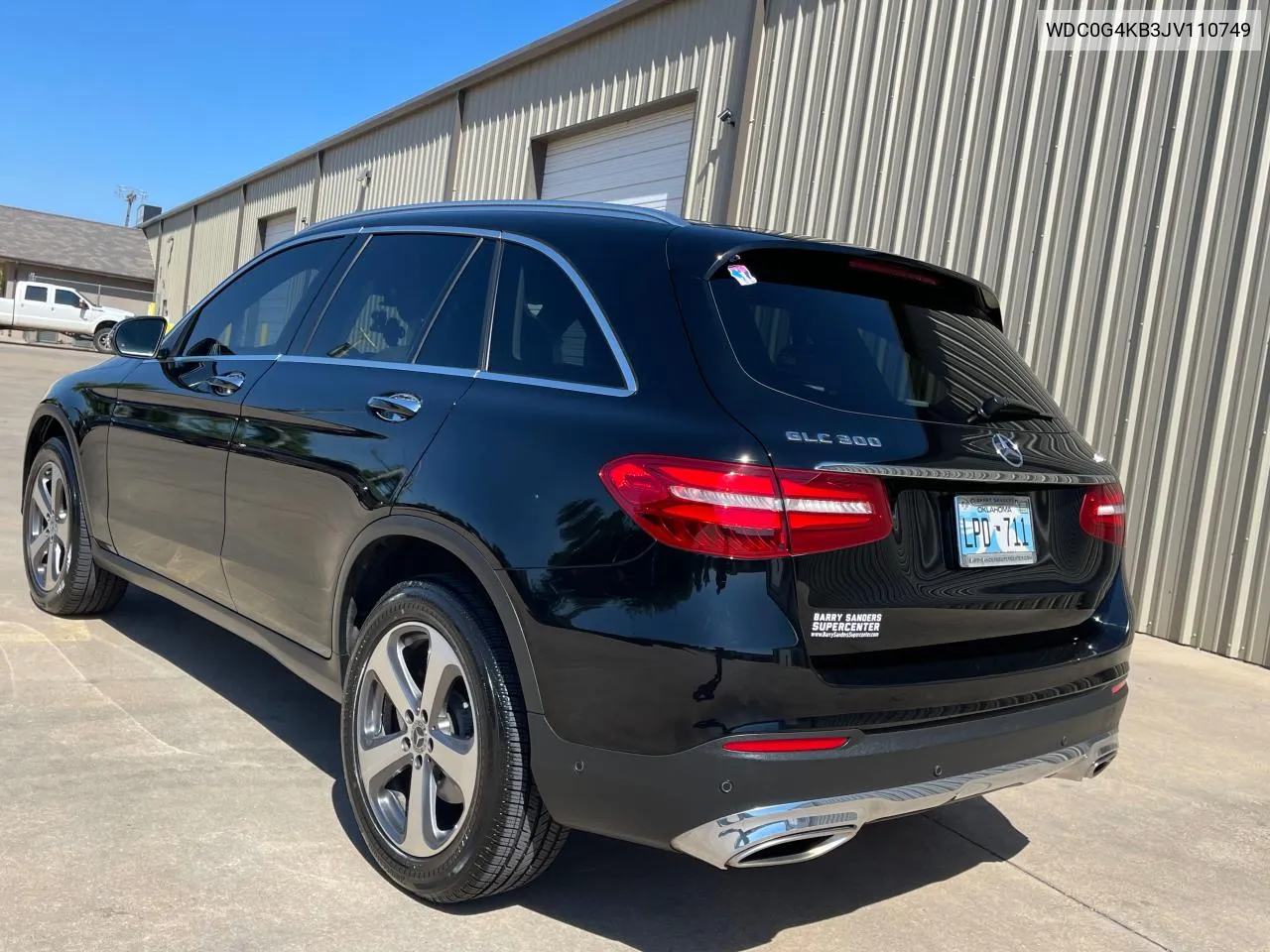 2018 Mercedes-Benz Glc 300 4Matic VIN: WDC0G4KB3JV110749 Lot: 75096214