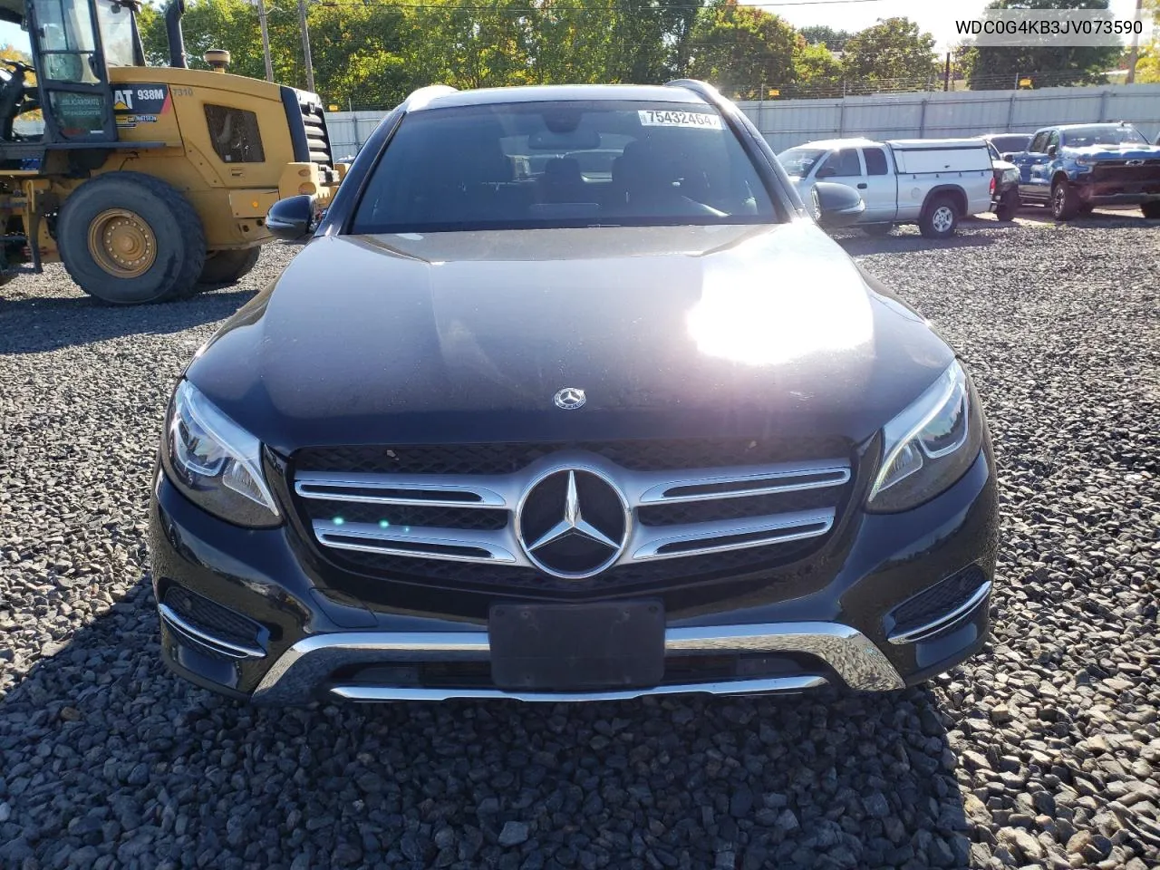 2018 Mercedes-Benz Glc 300 4Matic VIN: WDC0G4KB3JV073590 Lot: 75432464