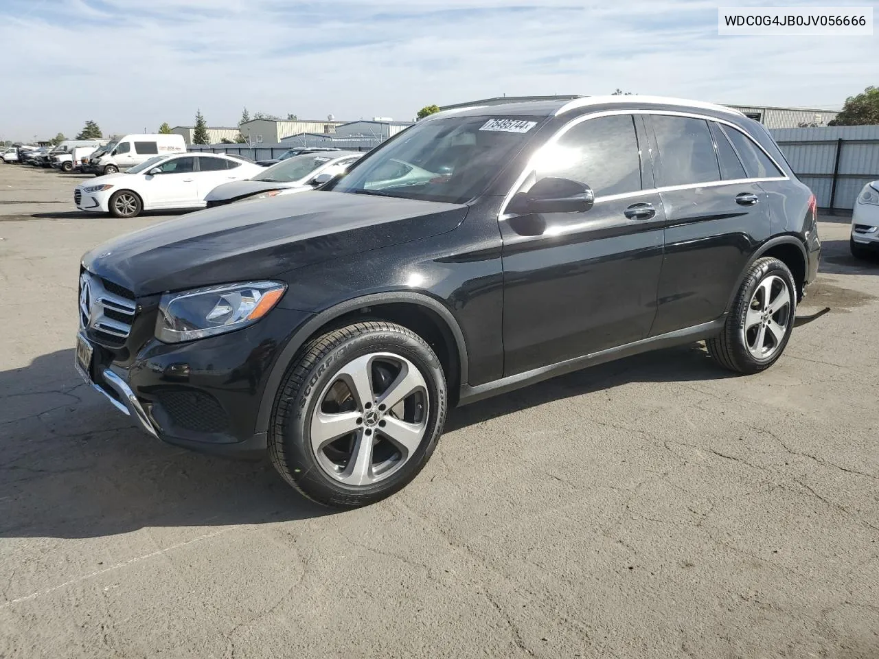 2018 Mercedes-Benz Glc 300 VIN: WDC0G4JB0JV056666 Lot: 75495744