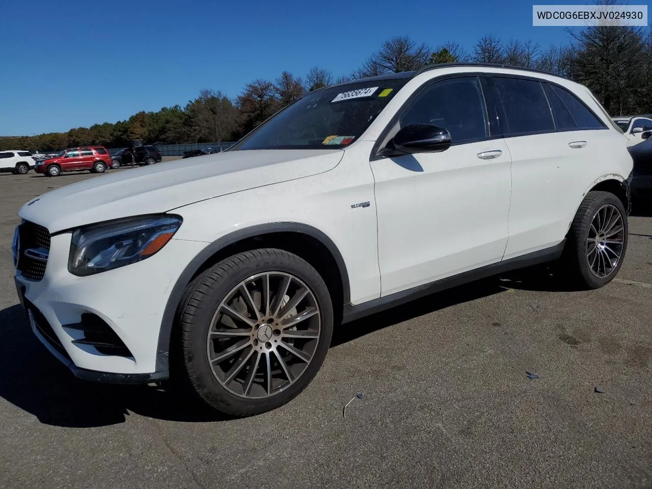 2018 Mercedes-Benz Glc 43 4Matic Amg VIN: WDC0G6EBXJV024930 Lot: 75635674