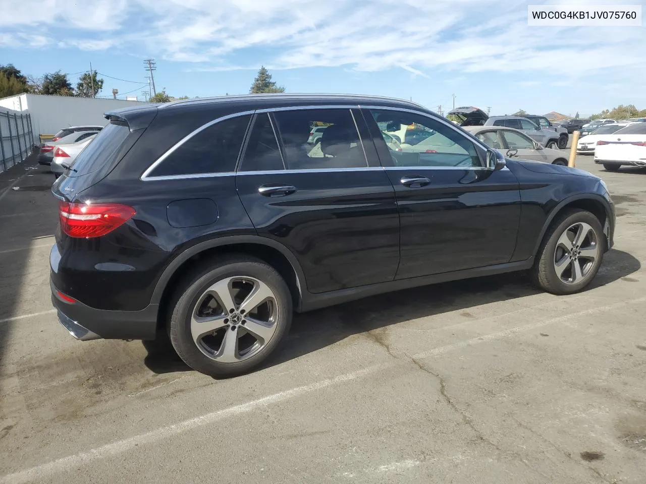 2018 Mercedes-Benz Glc 300 4Matic VIN: WDC0G4KB1JV075760 Lot: 75718134