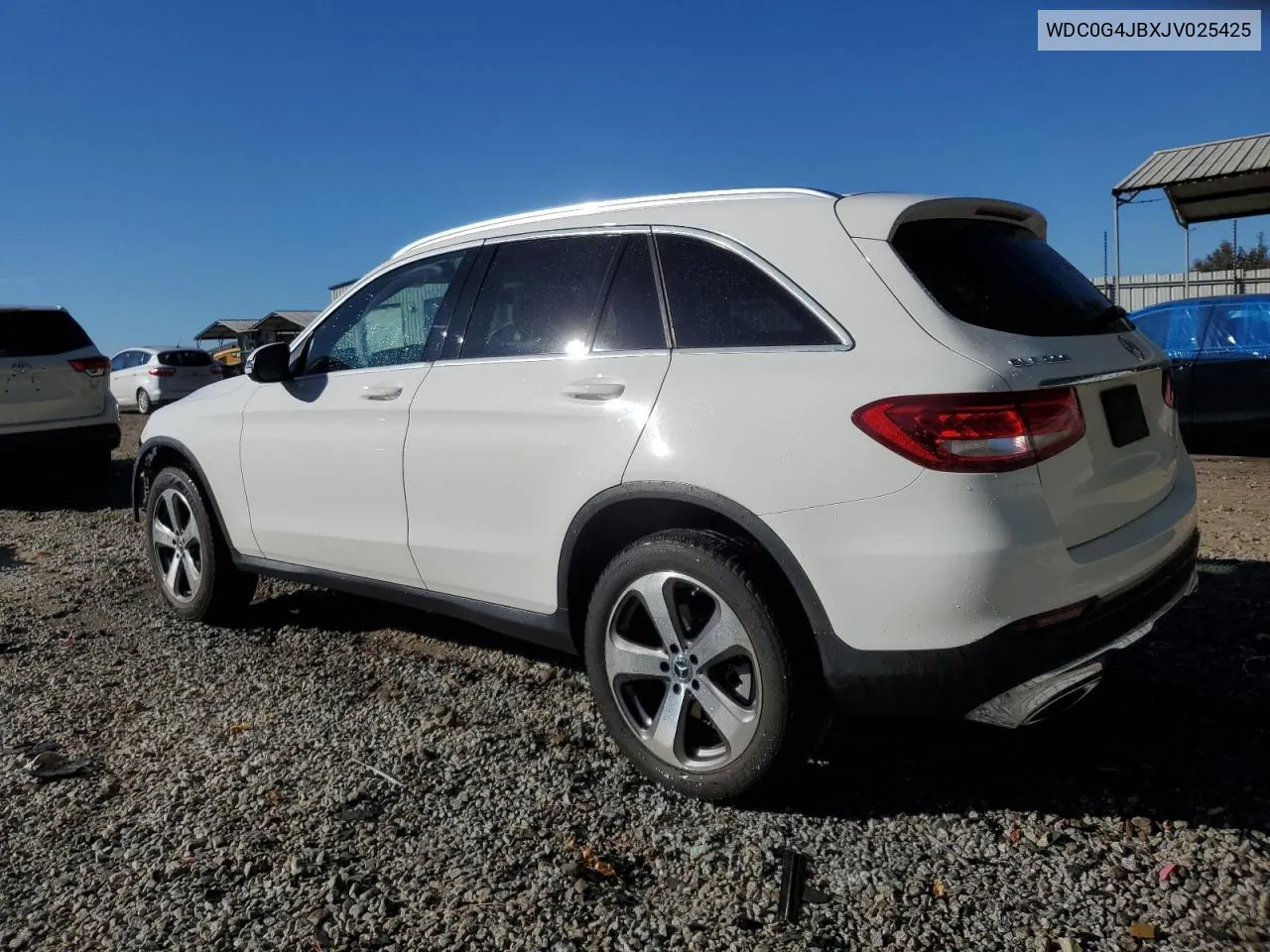 2018 Mercedes-Benz Glc 300 VIN: WDC0G4JBXJV025425 Lot: 76051354