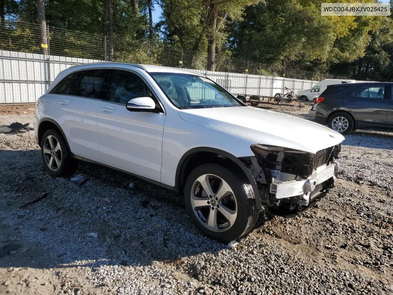 2018 Mercedes-Benz Glc 300 VIN: WDC0G4JBXJV025425 Lot: 76051354