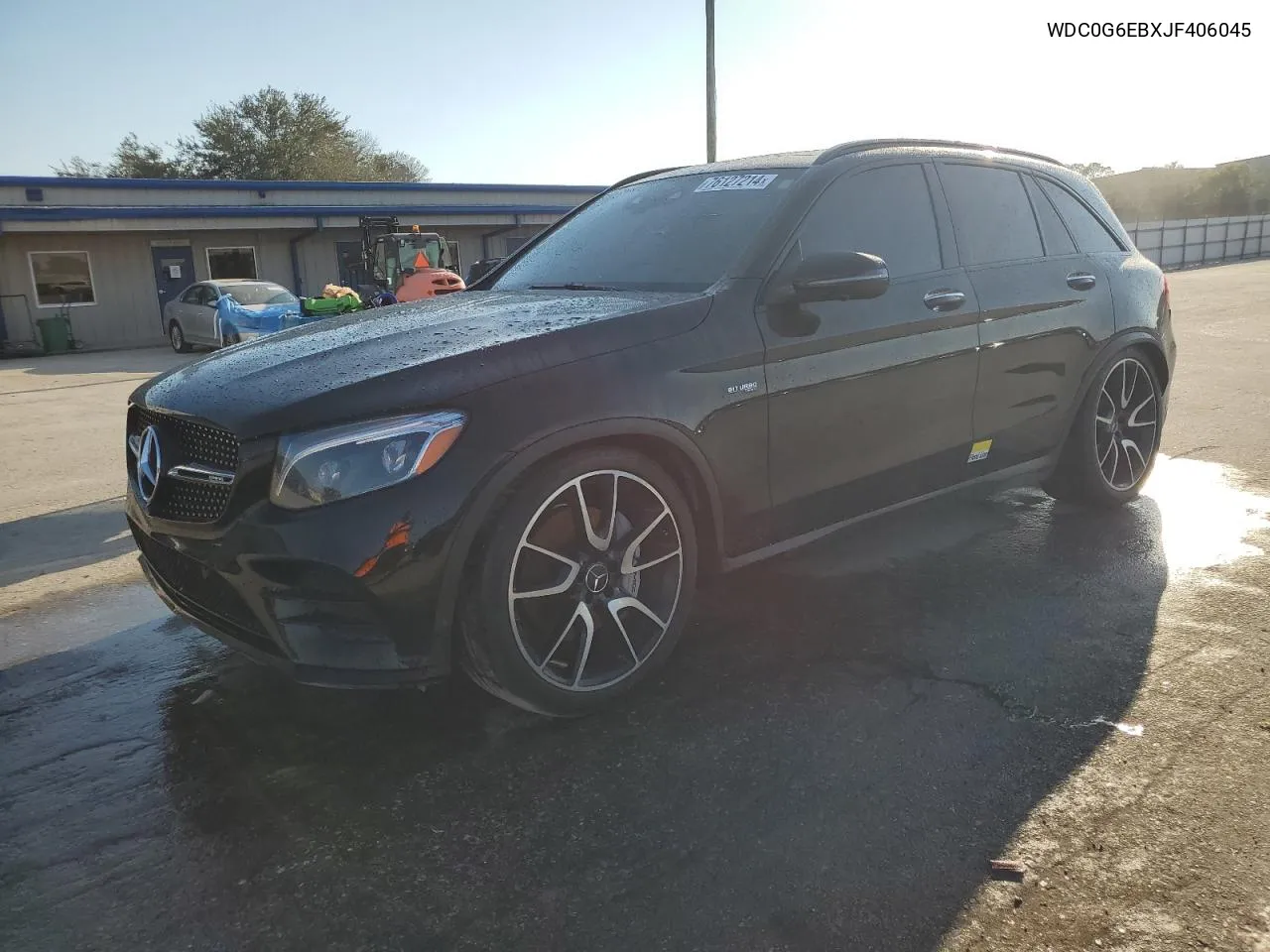 2018 Mercedes-Benz Glc 43 4Matic Amg VIN: WDC0G6EBXJF406045 Lot: 76127214