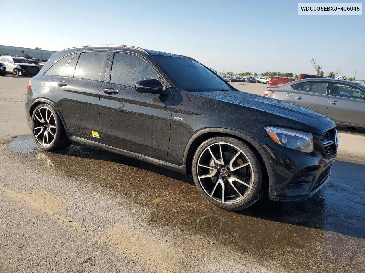 2018 Mercedes-Benz Glc 43 4Matic Amg VIN: WDC0G6EBXJF406045 Lot: 76127214